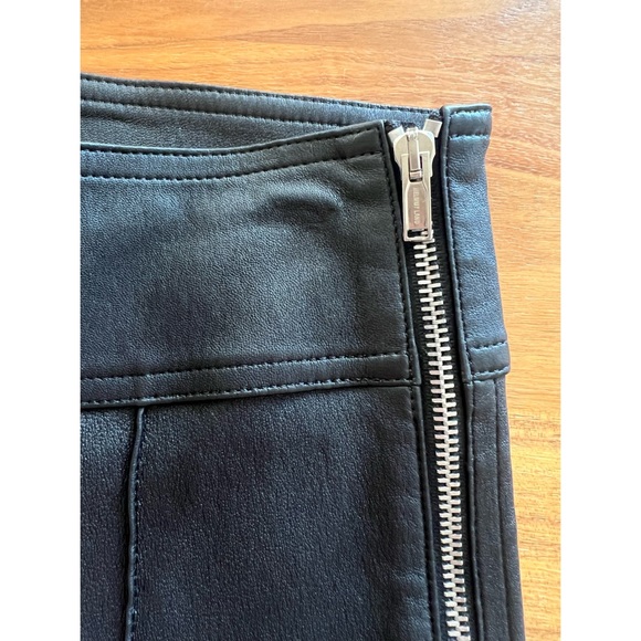 Helmut Lang Leather Bootcut Pants - Picture 3 of 8